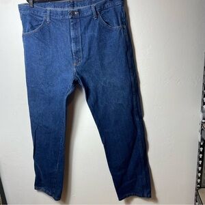 Rustler Mens Jeans 40X30 Cowboy Western 100% Cotton High Waisted Straight